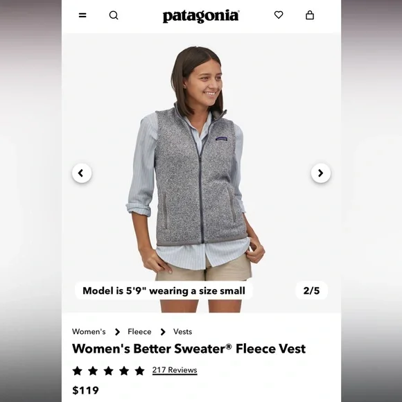 Patagonia Better sweater fleece vest - Picture 5 of 5